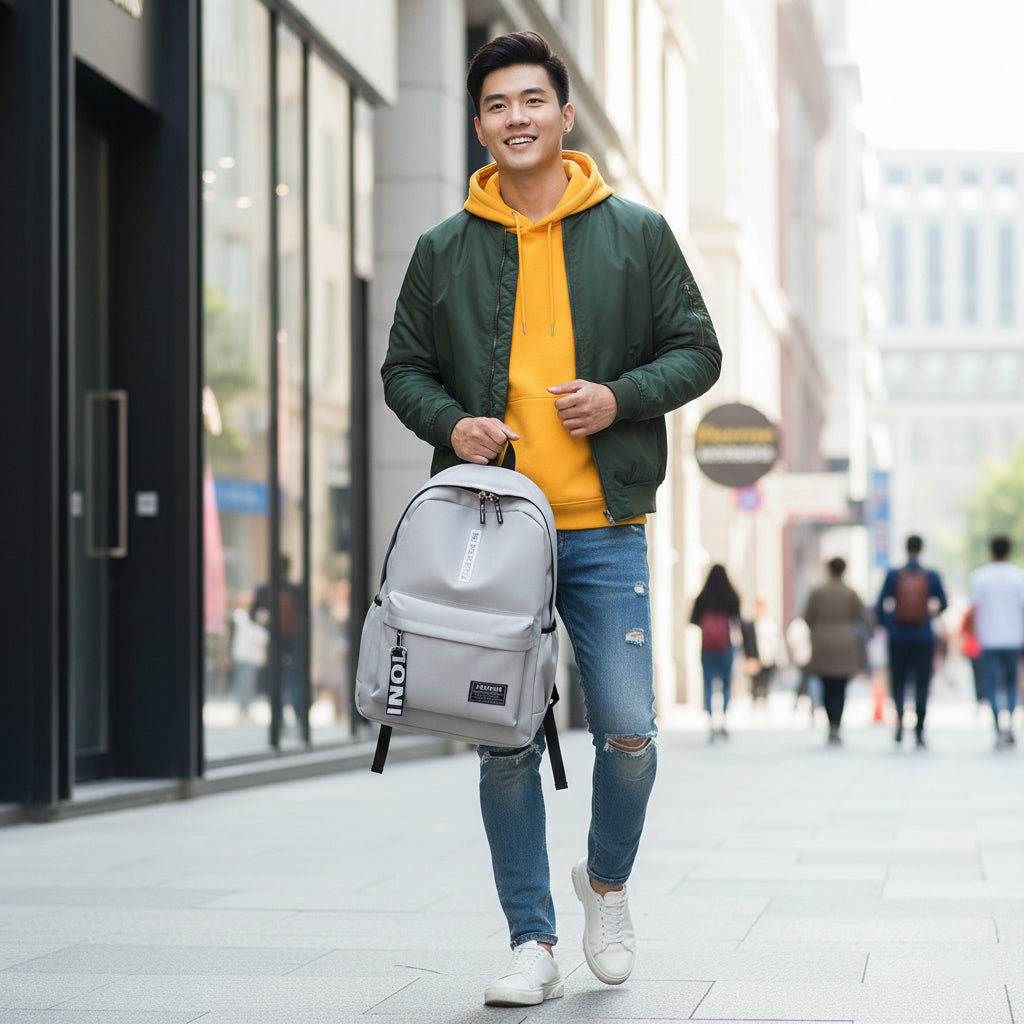 FrostCore Backpack White